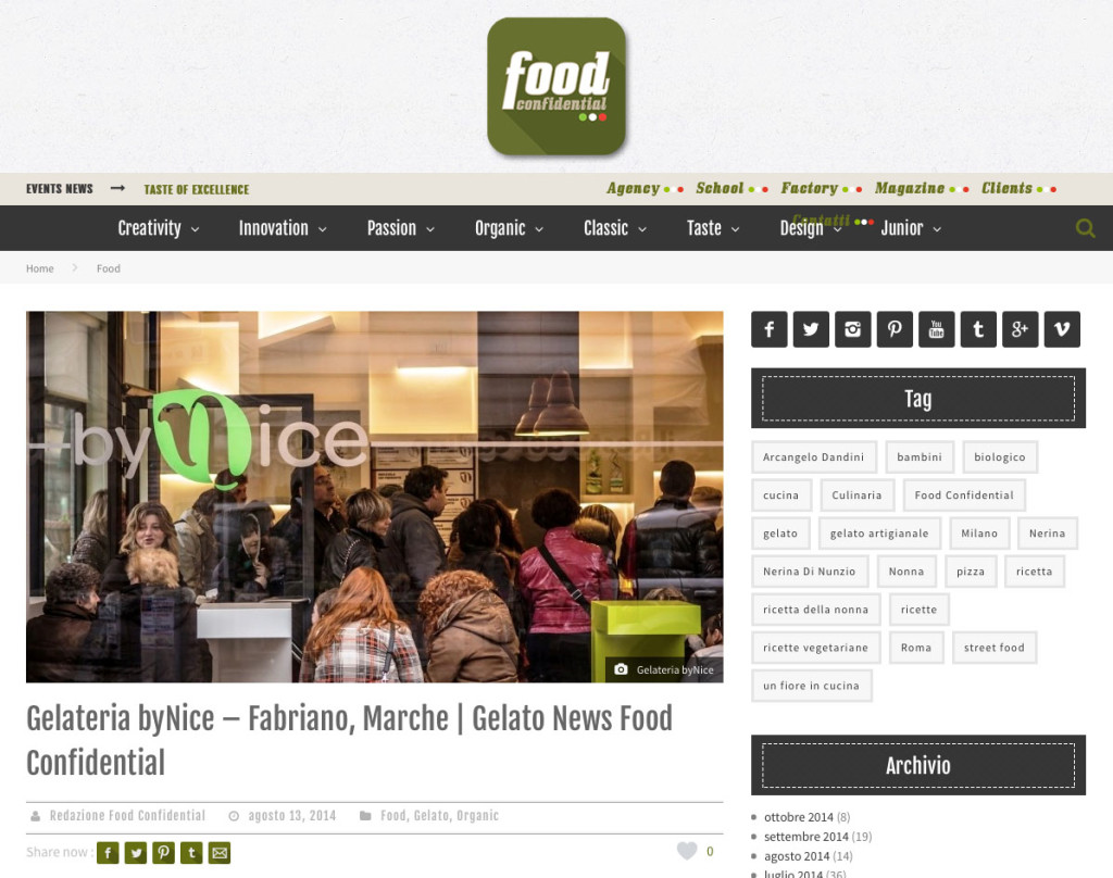 FOOD CONFIDENTIAL